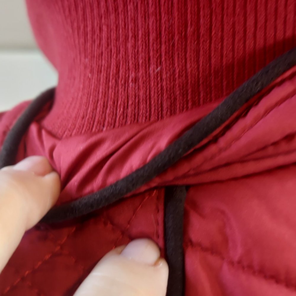 NWT G.H.Bass Womens Red Quilted Outdoors Vest  Small - Picture 5 of 14